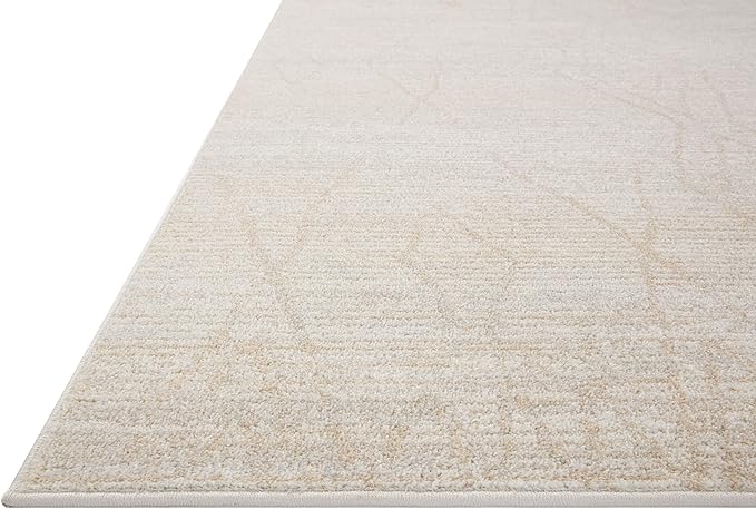Loloi Kamala Collection KAM-03 Natural/Mist 4'-0" x 6'-0" Accent Rug