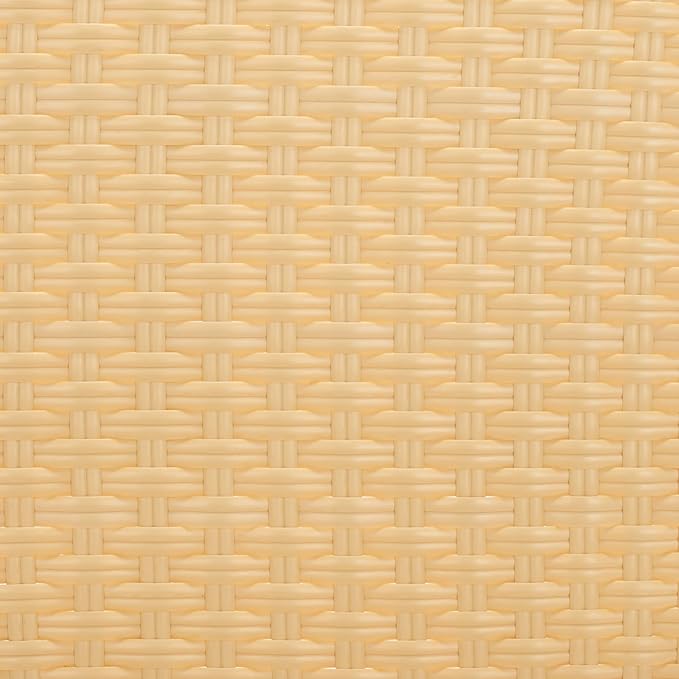 SAFAVIEH Outdoor Collection California Natural Bistro Side Chair Set of 2 (Fully Assembled)