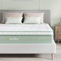 Novilla Twin Mattress, 10 Inch Hybrid Mattress in a Box, Gel Infused Memory Foam and Pocket Coils Innerspring for a Comfortable Sleep, Pillow Top Twin Size, Medium Firm