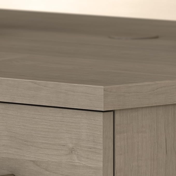 Bush Furniture 2 Drawer Lateral File Cabinet, Letter and Legal-Size Document Storage for Home or Professional Office, Somerset Collection, Ash Gray