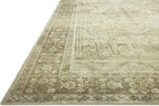 Loloi Magnolia Home by Joanna Gaines Banks Collection BAN-06 Natural/Granite 3'-6" x 5'-6" .13" Pile Height, Machine Washable, Accent Rug