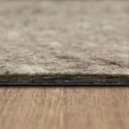 Mohawk Home 2' 6" x 4' Non Slip Rug Pad Gripper 1/2 Thick Dual Surface Felt + Rubber Gripper - Safe for All Floors