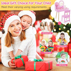 Costzon Kids Vanity, Girls Vanity Set with Mirror and Stool and Lights, Drawers, Storage Shelf & Hooks, 2 in 1 Makeup Desk Dressing Table, Kids Vanity Table and Chair Set (Pink)