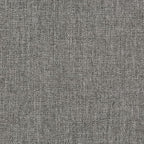 SIMPLIHOME Milltown 27 inch Wide Contemporary Rectangle Footstool Ottoman Bench in Grey Linen Look Fabric, Assembled, for the Living Room and Bedroom