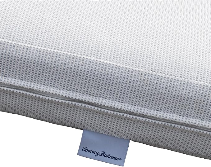 Tommy Bahama Bench Cushion, 44" X 16" X 2.5", Bamboo Bay Bone