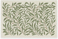 RUGGABLE x Morris & Co Washable Area Rug– Pure Willow Boughs Green 2x3, Stain-Resistant, Non-Slip –Small Machine Washable Rugs for Living Room, Bedroom, Hallway, Entryway & Bathroom–with Standard Pad