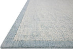 Loloi Magnolia Home by Joanna Gaines Henley Collection HNY-01 Ivory/Blue 9'-3" x 13' Area Rug