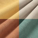 ZWJD Throw Pillow Covers 18x18 Set of 4 Chenille Pillow Covers with Elegant Design Soft and Luxurious Decorative Throw Pillows for Couch, Bed, and Home Decor
