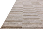 Loloi Amber Lewis Cali Collection CIL-04 Ivory/Tobacco 2'-7" x 10'-0", .25" Pile Height, Runner Rug