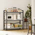 Book Shelf, 3 Tier Bookshelf 31.49" Width, Book Shelf Storage and Organization, Wooden and Metal Industrial Bookcase, Large Book Shelves for Home Living Room Bedroom Office Storage(White)