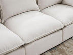 VANOMi Modular Sectional Sofa, 6 Seater Sectional Sofa Modular Sectional Couch for Living Room, V Shape Sofa