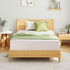 EGOHOME Twin XL Memory Foam Mattress, 5 Inch Bed Mattress in a Box with Cooling Green Tea Gel, Relieve Pressure with Medium Support, CertiPUR-US Certified, 80''L x 38''W, White