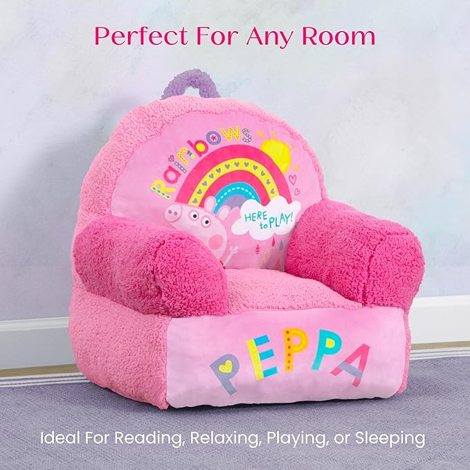 Delta Children Cozee Buddy Chair, Peppa Pig
