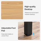 Tribesigns 78.7 Inches Extra Long Computer Desk 2 Person Desk, Double Long Desk, Workstaion for Home Office