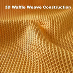 JOYMOOP Waffle Weave Cleaning Cloth, Reusable Absorbent Microfiber Cleaning Cloths, Lint Free Microfiber Dish Towels 5 Pack, Mixed Color, 11.8×15.7inch