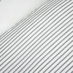 Lush Decor Farmhouse Stripe Reversible Cotton Comforter Set , 2 Piece Set, Twin XL, Dark Gray - Twin Bedding Set - Dorm Decor - Striped Comforter For Kids Or Teens - Modern Farmhouse Bedroom Decor