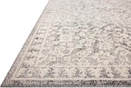 Loloi Magnolia Home by Joanna Gaines Gigi Collection GIG-01 Grey/Ivory 5'-3" x 7'-6" Area Rug