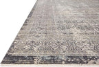 Loloi Amber Lewis Alie Collection ALE-04 Sky/Stone 2'-7'' x 12'-0'', .13'' Pile Height, Runner Rug