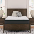 Signature Design by Ashley Limited Edition Pillow Top 13 " Pillow Top Hybrid Mattress with Gel Memory Foam and Edge Support for Cool Sleep and Pressure Relief, Full, Fiberglass Free, Mattress In A Box