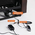 S*MAX Lift Chairs Recliners for Elderly Power Recliner Chairs Full Air Leather Electric Recliner Chairs Side Pockets USB Charge Port and Remote Control Power Lift Recliners Brown