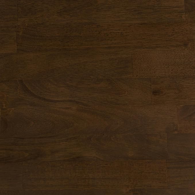 SIMPLIHOME Harper SOLID WOOD 30 inch Wide Mid Century Modern Low Storage Cabinet in Walnut Brown, with Large Space Behind 2 Sliding Notched Handle Doors with 2 Adjustable Shelves