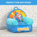 Delta Children - Blippi Cozee Buddy Kids Chair, Blue