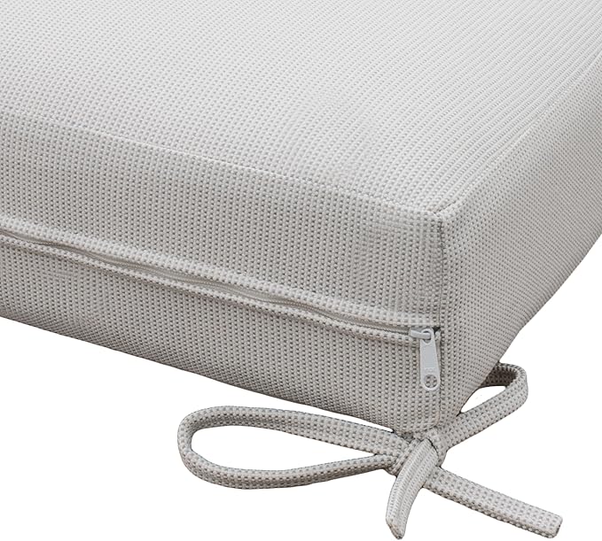 Tommy Bahama Chaise Cushion, 24" X 79" X 2.5", Bamboo Bay Bone