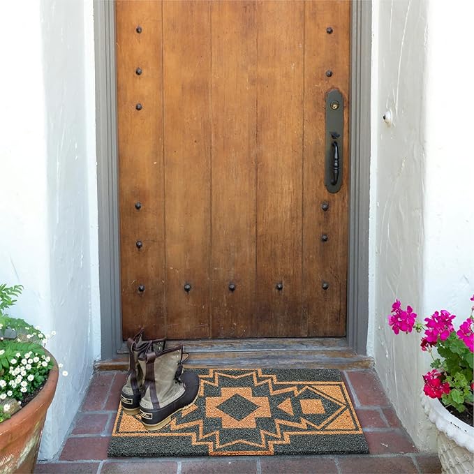 KAF Home New Coir Doormat, Heavy-Duty, Weather Resistant