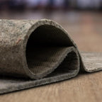 Mohawk Home 3' x 5' Non Slip Grip Rug Pad 1/4" Thick Dual Surface Felt Cushion + Rubber Gripper - Safe for All Floors