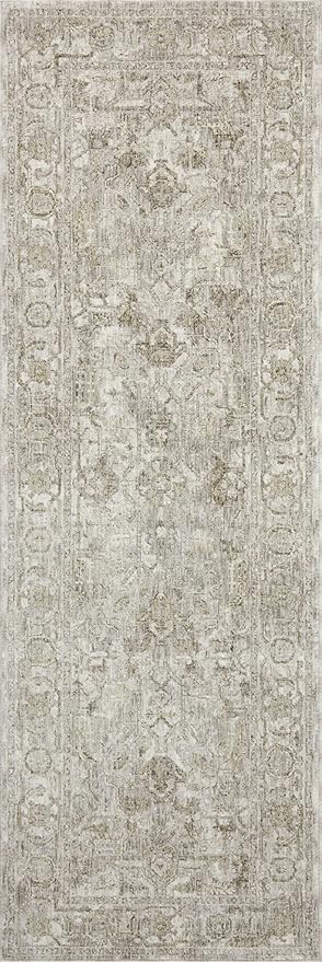 Loloi Amber Lewis Honora Collection HON-06 Grey/Taupe 2'-7" x 10'-0" Runner Rug