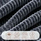 101" Sectional Couches for Living Room,Boneless Cloud Couch,L-Shaped Sofa with Oversized Deep Seat,Comfy Couch for Bedroom,Compressed Sofa in a Box,No Assembly Required,Grey