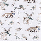 Eddie Bauer - King Sheets, Cotton Flannel Bedding Set, Brushed For Extra Softness, Cozy Home Decor (Woodland Friends, King)