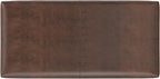 SIMPLIHOME Gabbie 48 inch Wide Contemporary Rectangle Rectangular Storage Ottoman in Distressed Chestnut Brown Vegan Faux Leather, Assembled, For the Living Room, Entryway and Family Room