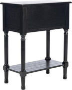SAFAVIEH Home Collection Primrose Black 3-Drawer Console Table