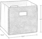 RiverRidge Kids Bookrack with Three Cubbies and 2 Blue Bins