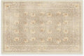 RUGGABLE x Morris & Co Washable Area Rug– Pimpernel Vintage Stone 2x3, Stain-Resistant, Non-Slip – Small Machine Washable Rugs for Living Room, Bedroom, Hallway, Entryway & Bathroom–with Standard Pad