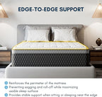 Diamond Mattress EquaLite Copper Cooled Hybrid Mattress, King Mattress 11-inch Firm, Greenguard Gold, CertiPUR-US Certified, Fiberglass-Free, Made in USA