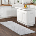 nuLOOM 2' x 8' Cozy Plush Area Rug, Machine Washable, Non-Slip, Soft Fluffy Shag Carpet for Living Room Bedroom Kids Room Nursery Home Decor, Jeni Silver