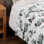 Berkshire Blanket Peanuts® VelvetLoft® Cute Character Snoopy Plush Blanket,Snoopy Desert Travel White,King 90 in x 108 in (Official Peanuts® Product)