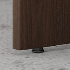 Bush Business Furniture Studio C 72W Computer Desk with Wire Management and Modesty Panel in Black Walnut, Professional Table for Home Office and Corporate Office
