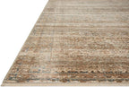 Loloi Amber Lewis Molly Collection MOL-01 Natural/Denim 8'-6" x 12' Low Pile Area Rug