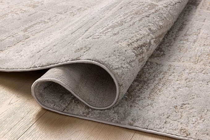 Loloi Amber Lewis Monty Collection MOT-07 Natural/Mist 11'-6" x 15', .50" Pile Height, Area Rug