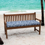 Tommy Bahama Bench Cushion, 44" X 16" X 2.5", Pacific Zaffre