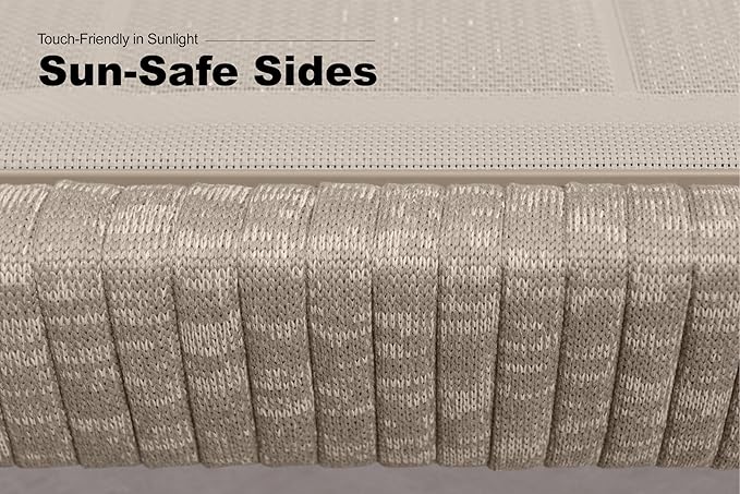 PURPLE LEAF Outdoor Chaise Lounge 2 Pieces Chair Patio Aluminum Recliner for Poolside with Adjustable Backrest Chairs Nurture Shale