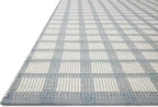Loloi Magnolia Home by Joanna Gaines Ryder Collection RYD-02 Blue/Ivory 5'-0" x 7'-6" Area Rug