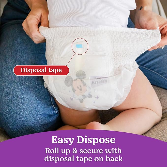 Huggies Size 3 Baby Diapers, Little Movers HuggFit 360° Baby Diapers with 360° Waistband, Size 3 (16-28 lbs), 76 Count, Packaging May Vary