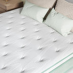 Novilla Full Mattress, 12 Inch Hybrid Mattress in a Box, Gel Inflation Memory Foam with Pocket Coils for a Cozy Night, Durable Support, Full Size Pillow Top Mattresses