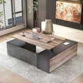 86.61" L Shaped Standing Executive Desk and 63" lateral File Cabinet, Large Adjustable Heigh Office Computer Desk with 3 Drawers,2.3" Desktop,Business Workstation,Black and Warm Oak