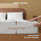 Bedsure Heated Mattress Pad Queen - Bed Warmer with Memory & Preheat Functions, 12-Hour Auto Off & 10 Heat Settings, Dual Controllers, Fast Heating, Brushed Electric Mattress Pad Queen, 60"x80"