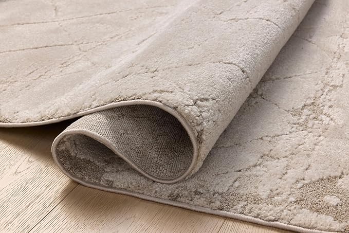 Loloi Amber Lewis Monty Collection MOT-05 Beige/Natural 6'-7" x 9'-3", .50" Pile Height, Area Rug